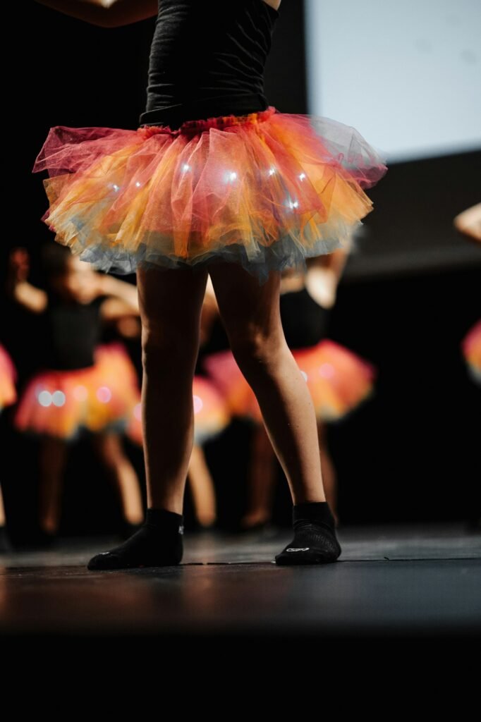 Kid dancing